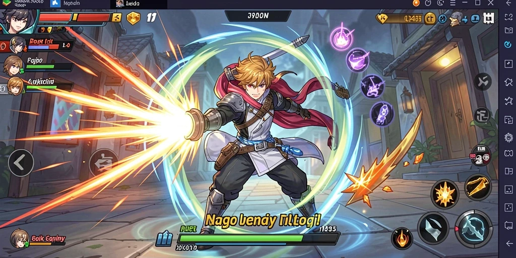 toopgws - Screenshot menampilkan grafis menawan dari lingkungan permainan.